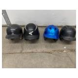 Mixed Lot: Baseball Batting Helmets