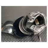 Red Motorcycle Helmet With Visor & Face Shield