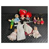 Mixed Lot Christmas Dolls & Ornaments (Lot of 10)