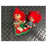 Mixed Lot Christmas Dolls & Ornaments (Lot of 10)