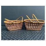 Woven Basket Mixed Lot (Lot of 6)