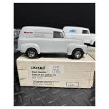 Six ERTL Chevrolet Vans Mixed Lot