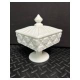 Mixed Glass Serving Dishes & Compote Set (Lot of 7)