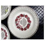 Recipe Stoneware Pie Plates (Lot of 3)