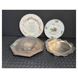 Mixed Holiday Serving Dish Lot of 4