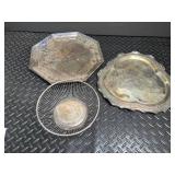 Mixed Holiday Serving Dish Lot of 4