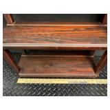 Vintage Wooden 3-Shelf Stand