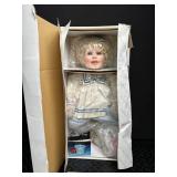 Michelle Fine Porcelain Doll Sculpted by Virginia Ehrlich Turner