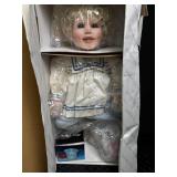 Michelle Fine Porcelain Doll Sculpted by Virginia Ehrlich Turner
