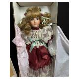 Camelot Porcelain Doll in Box