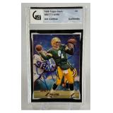 Brett Favre AUTO! GAI Certified Slab 1998 Topps NFL Stars #130 Green Bay Packers Football Card