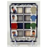 PRISTINE 16 PLAYER MEMORABILIA PATCH CARD /30 2025 Leaf In The Game Used #PS-5 Numbered 12/30 w/ Game-Used of Nolan Ryan x 2, Sutton, Seaver, Niekro, Perry, Blue, Messersmith, Kaat, Clemes, Hershiser,
