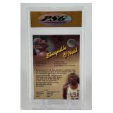 Shaquille O'Neal Auto RC /200 1995 Classic Superior Pic Authentic Signature Graded 10 Gem Mint Slab Numbered 58/200 SUPER RARE! Rookie Basketball Card