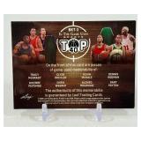 EIGHT PLAYER MEMORABILIA PATCH CARD /30 2025 Leaf In The Game Used Sports Top 40 #BKT-3 w/ Game Used of McGrady, Drexler, McHale, Rodman, Mutumbo, Webber, Mourning, Payto - Basketball