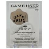 Muhammad Ali /45 GAME USED MEMORABILIA! 2025 Leaf In The Game Used Sports #GM-32 Numbered 34/45 RARE! Boxing Card