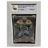 Emmitt Smith AUTO Gai Certified Slab 1991 Upper Deck Game Break Holo #GB5 RARE Football Card - Dallas Cowboys