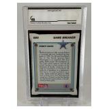 Emmitt Smith AUTO Gai Certified Slab 1991 Upper Deck Game Break Holo #GB5 RARE Football Card - Dallas Cowboys
