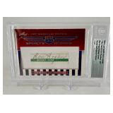 Ben Hogan / Hubert Green 1 of 1 AUTO 2010 Leaf Sports Icons Update 'The Search for Shoeless Joe' World Golf Hall of Famers Cut Signatures In Beckett Slab - ONLY IN EXISTENCE