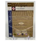 Yogi Berra AUTO! 2004 Upper Deck Yankee Classic Scripts #AU-70 RARE! Baseball Card