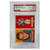 Howard Cassady RC PSA Graded 8 NM-MT (OC) Slab 1957 Topps #80 Rookie Vintage Football Card