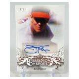 Jim Palmer AUTO! /25 2015 Leaf Legends of Sport #BA-JP1 Numbered 16/26 RARE Baseball Card