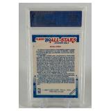Michael Jordan PSA Graded 8 NM-MT Slab 1989 Fleer Sticker #3 Basketball Card