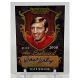 Dave Wilcox Auto! /10 2015 Leaf Legends of Sport Enshrined #EA-DW2 Numbered 9/10 Rare Football Card