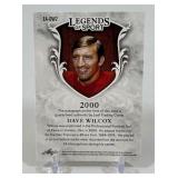Dave Wilcox Auto! /10 2015 Leaf Legends of Sport Enshrined #EA-DW2 Numbered 9/10 Rare Football Card