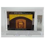 Billy Herman Auto! (Baseball Hall of Famer' 2012 Leaf Cut Signature History of Baseball Edition Card