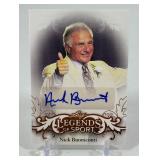Nick Buoniconti Auto! 2015 Leaf Legends of Sport #BA-NB1 Football Card