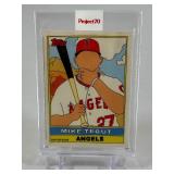 Mike Trout Project 70 2021 Topps #27 Baseball Card