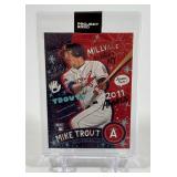 Mike Trout Project 2020 #142 Baseball Card