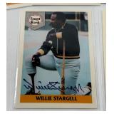 Willie Stargell AUTO w/ Front Row Alll-Time Great Series Set - Limited Edition /25,000 with COA Baseball Card