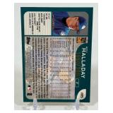 Roy Halladay /2001 Gold 2001 Topps #185 Numbered 1950/2001 Baseball Card
