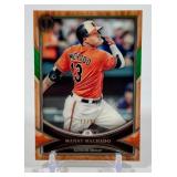 Manny Machado /99 2018 Topps Tribute #13 Numbered 77/99 Baseball Card