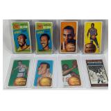 1971 Topps Basketball Vintage Tallboys - 8 Card Lot w/ HOFs, Stars, and More! - Thurmond, Hudson, Bing, Murphy, Cunningham, White, Reed, and World Champs