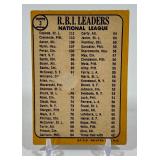 Roberto Clemente / Hank Aaron / Orlando Cepeda 1968 Topps NL RBI Leaders #3 Vintage Baseball Card