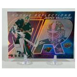 Jesper Wallstedt Rookie Reflections 2024-25 Upper Deck Triple Dimensions Insert #RR-15 Minnesota Wild Hockey Card
