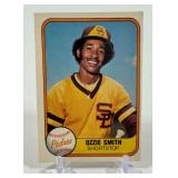 Ozzie Smith 1981 Fleer #488 Vintage Baseball Card