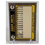Ozzie Smith 1981 Fleer #488 Vintage Baseball Card