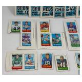 Vintage Football and Baseball Booklets, 4 in 1s and Stamps w/ BIG Stars - Unitas, Sayers, Namath, Taylor, and More!