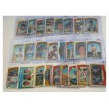 1972 Topps Baseball Set Break Lot #1 - 25 Unique Cards Numberd Between #42-129 - Vintage Cards