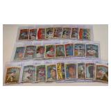 1972 Topps Baseball Set Break Lot #3 - 25 Unique Cards Numberd Between #214-271 - Vintage Cards