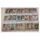 1972 Topps Baseball Set Break Lot #5 - 25 Unique Cards Numberd Between #329-368 - Vintage Cards