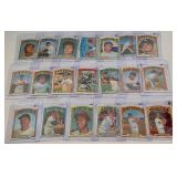 1972 Topps Baseball Set Break Lot #7 - 20 Unique Cards Numberd Between #409-462 - Vintage Cards