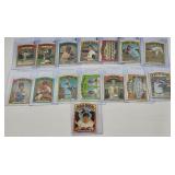 1972 Topps Baseball Set Break Lot #9 - 20 Unique Cards Numberd Between #509-558 - Vintage Cards