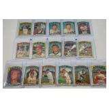 1972 Topps Baseball Set Break Lot #11 - 15 Unique Cards Numberd Between #603-631 - Vintage Cards