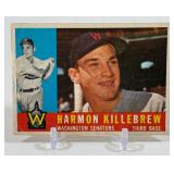 Harmon Killebrew 1960 Topps #210 Vintage Baseball Card