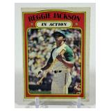 Reggie Jackson 1972 Topps #436 Vintage Baseball Card