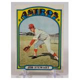 Jim Stewart 1972 Topps #747 RARE HIGH # Vintage Baseball Card